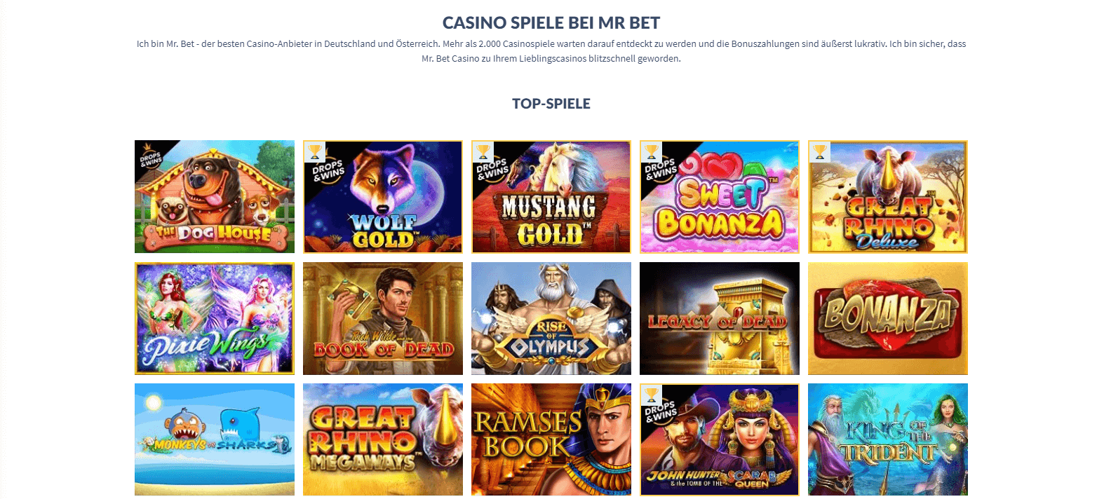 Mr Bet Slots