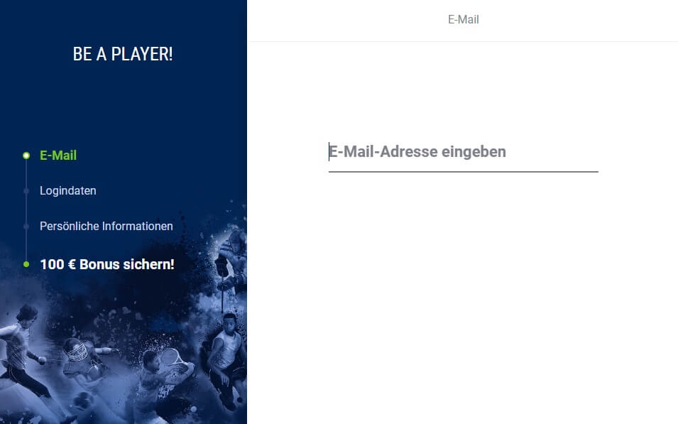 Persönliche Daten angeben, E-Mail-Adresse bestätigen, Wettkontonummer erhalten - die bet-at-home Anmeldung ist abgeschlossen