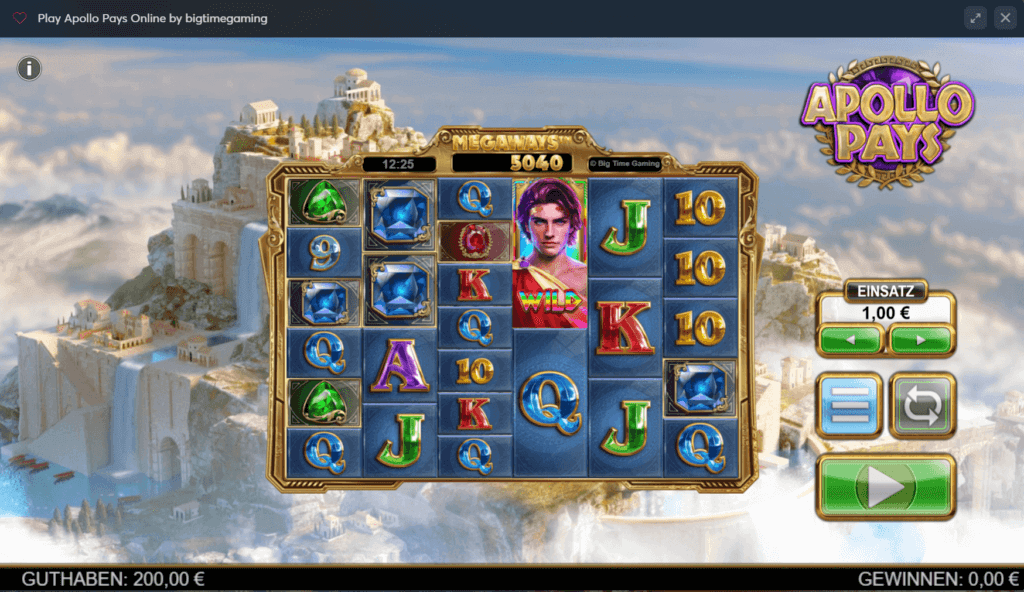 Apollo Pays Megaways Slot