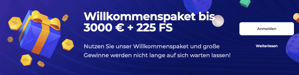Willkommensbonus im Pledoo Casino