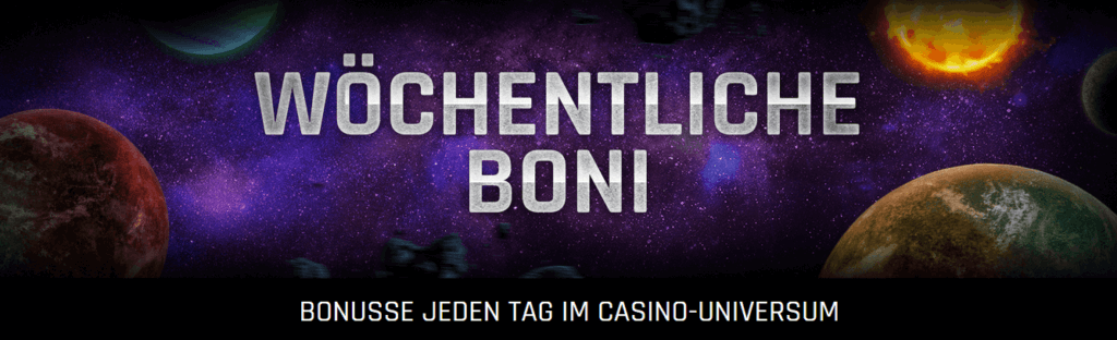 Wochenangebote Casino Universe