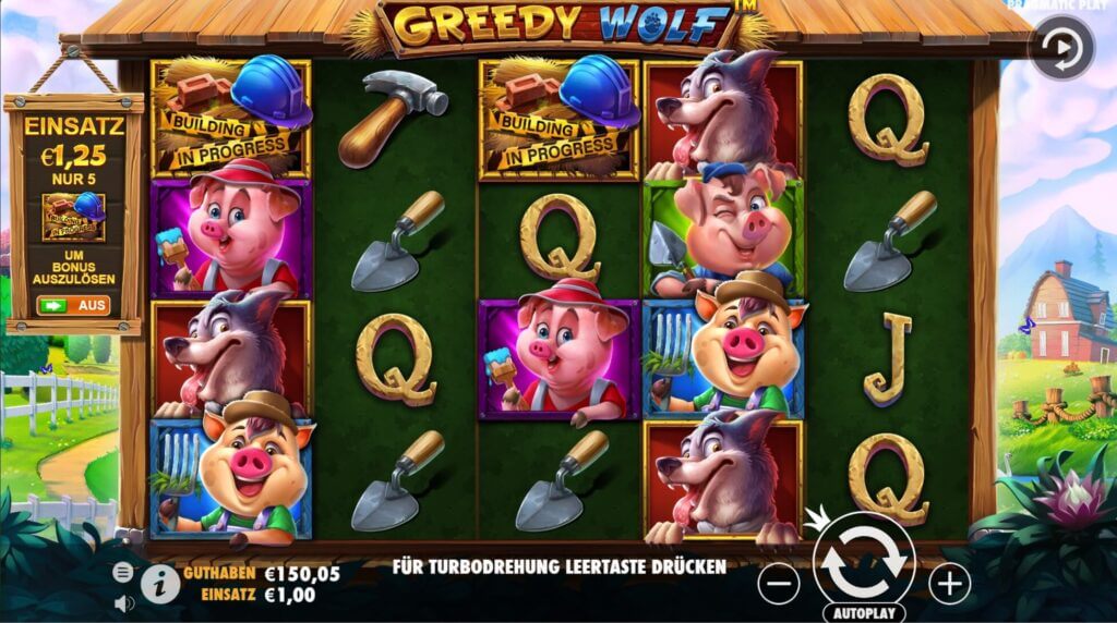 Greedy Wolf Slot von Pragmatic Play