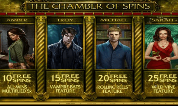 Immortal Romance Chamber of Spins