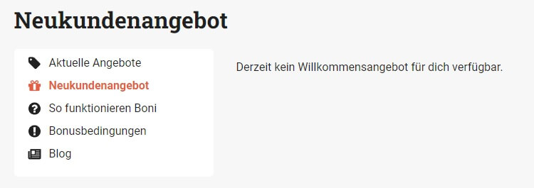 Zum Zeitpunkt meines LeoVegas Tests ist leider keinen Willkommensbonus im Angebot