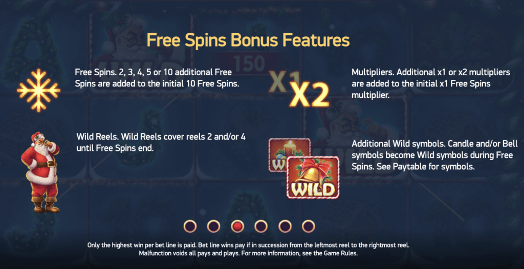 Secrets of Christmas Slot Bonus