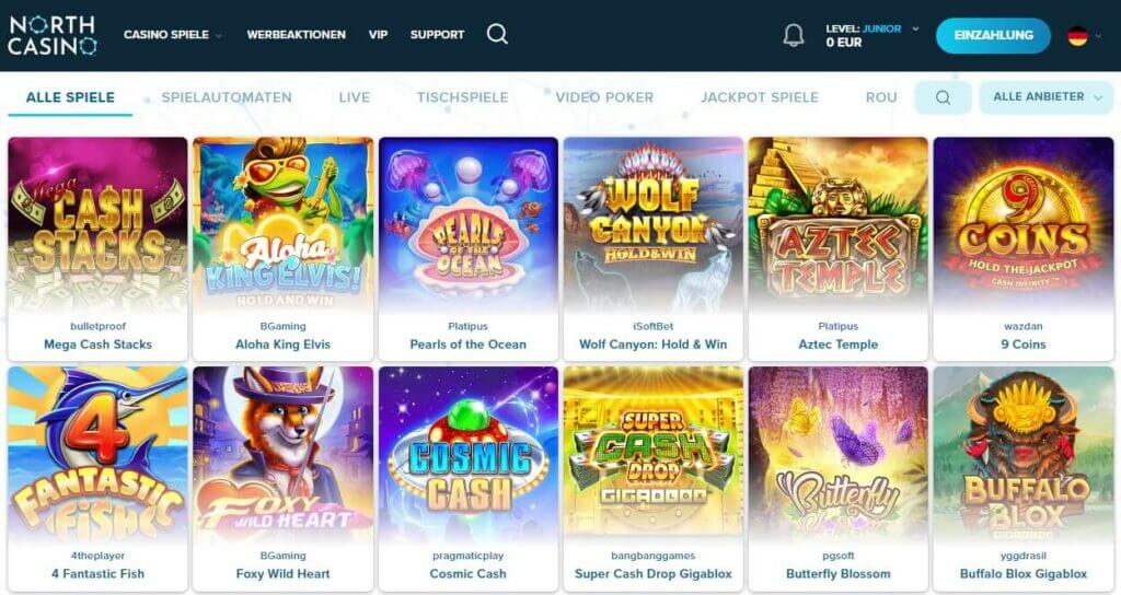 Diese Slots sollten Sie bei North Casino unbedingt spielen