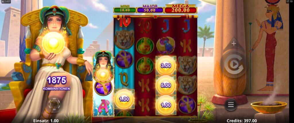 Wild Link Cleopatra Slot von SpinPlay Games