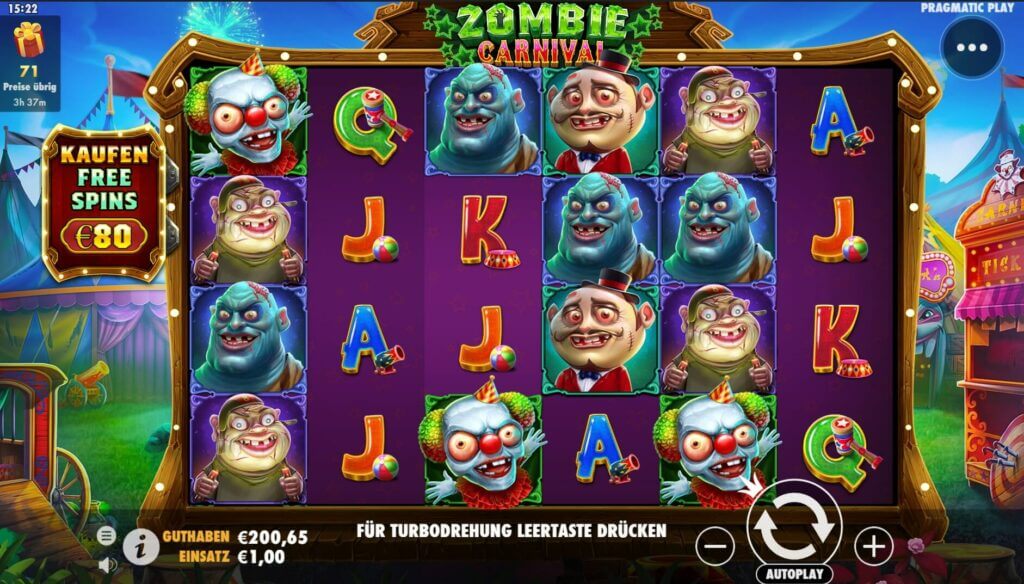 Pragmatic Play Zombie Carnival