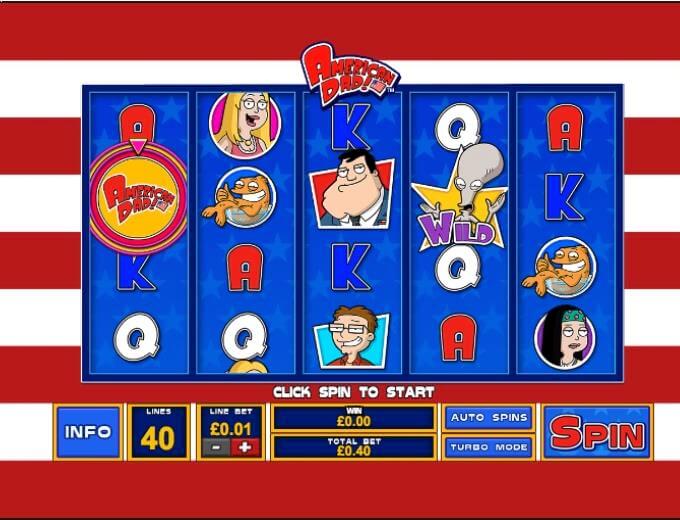 American Dad Playtech Slot