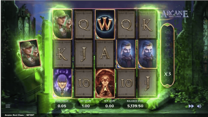 Arcane: Reel Chaos Slot NetEnt