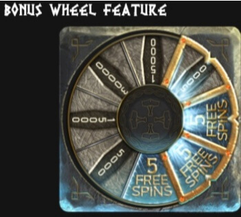 Asgardian Stones Slot NetEnt Bonus Wheel