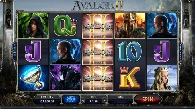 Avalon II Microgaming Slot