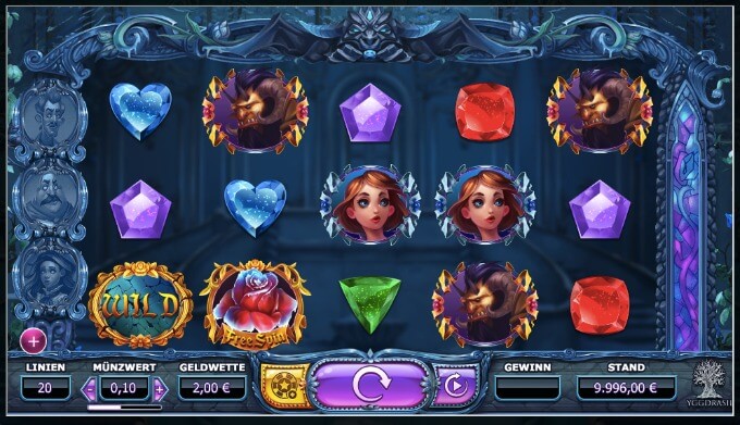 Beauty and the Beast Slot Yggdrasil 