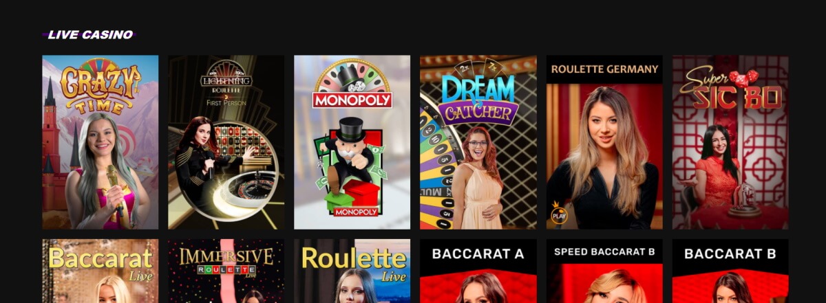 Betinia Live Casino