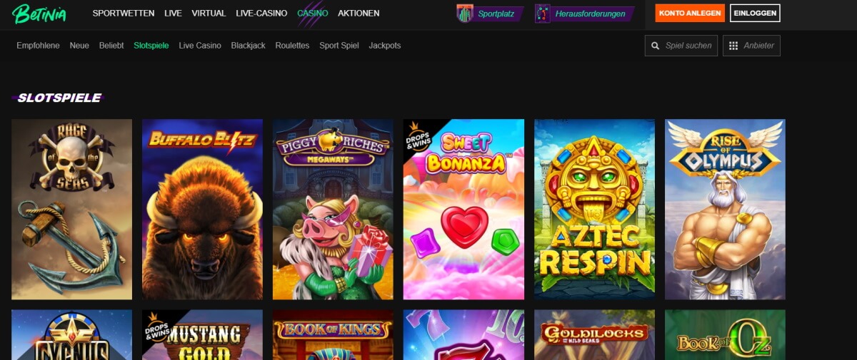 Betinia Slots