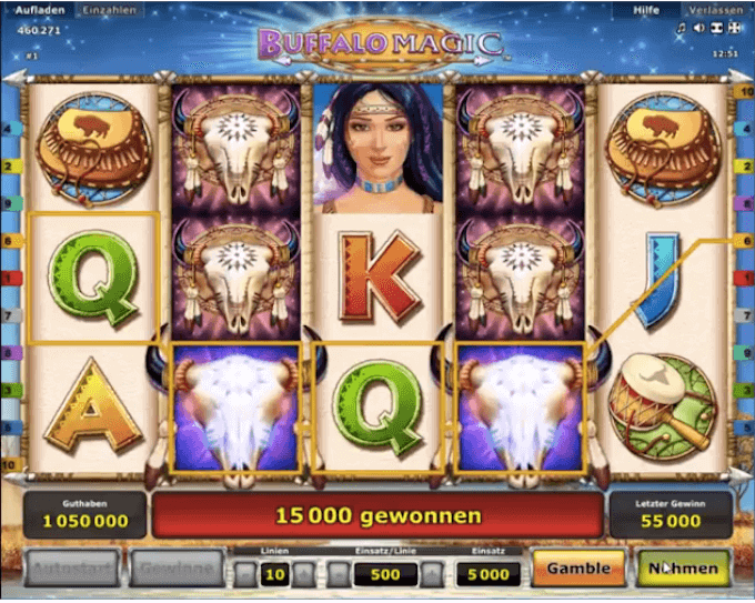 Buffalo Magic Novomatic Slot