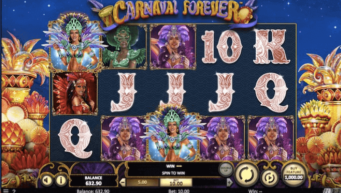 Carnaval Forever Betsoft Slot