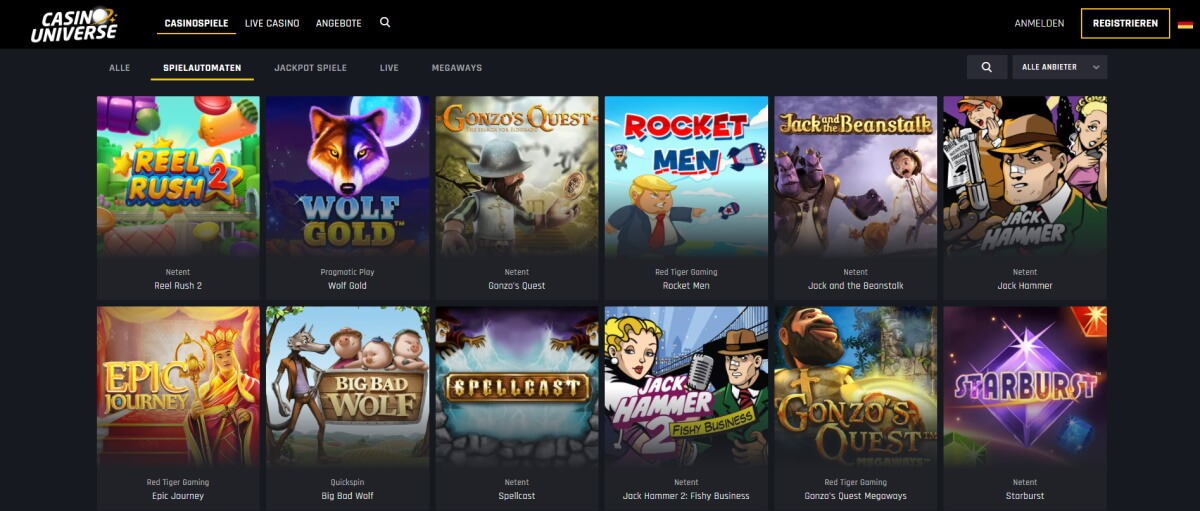 Casino Universe Slots Casino Universe Slots