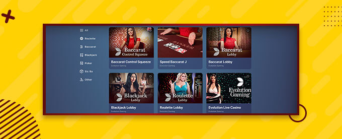 Casinoin Live Casino