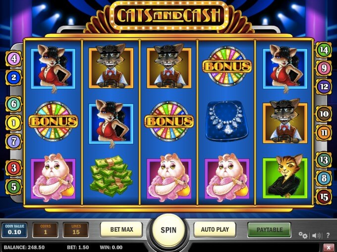 cats and cash slot Play N GO Online Casino