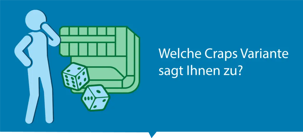 Welche Craps Variante darf es sein?