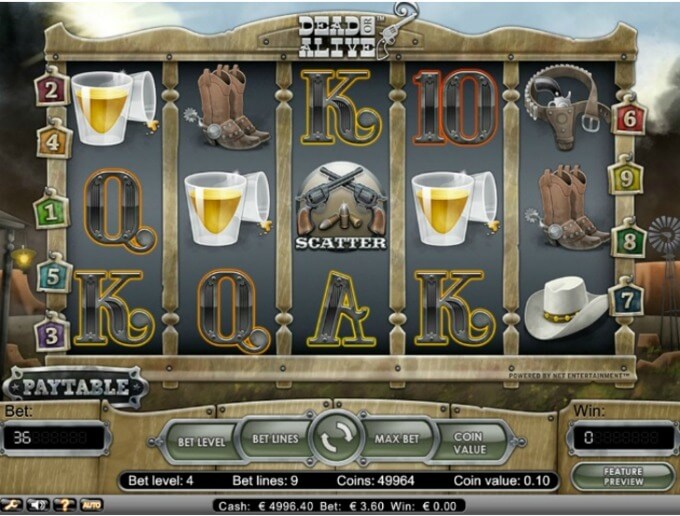 Dead or Alive Slot NetEnt