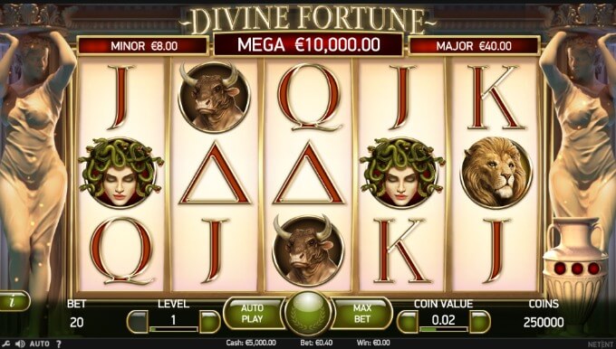 Divine Fortune Slot NetEnt