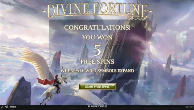 Divine Fortune Slot NetEnt