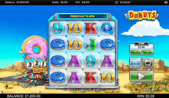 Donuts Big Time Gaming Slot