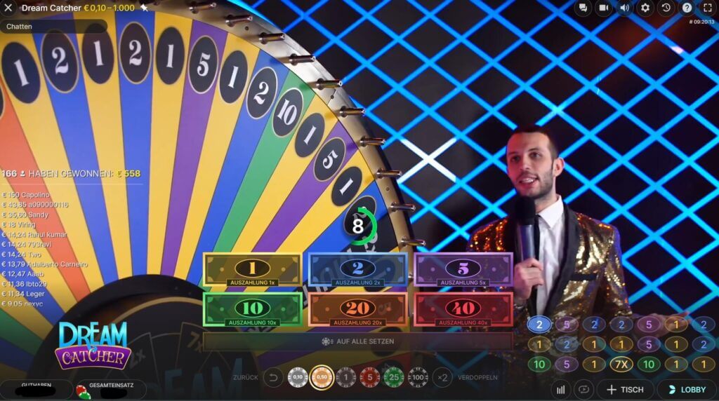 Die berühmte Dream Catcher Game Show