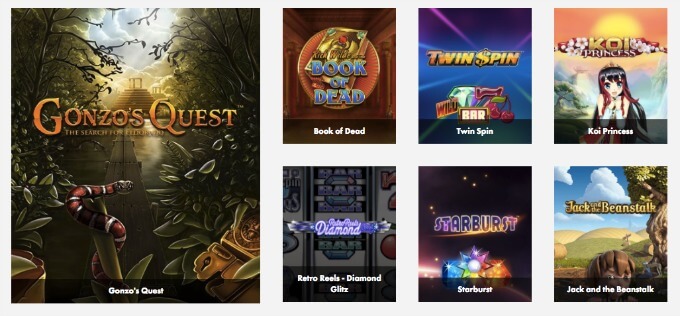 Dunder Casino Spiele Slots