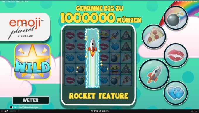 Emojiplanet Slot NetEnt