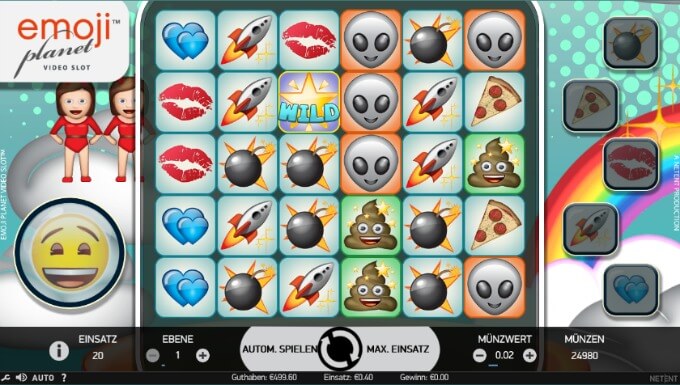 Emojiplanet Slot NetEnt