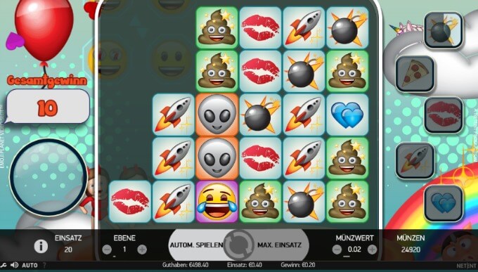 Emojiplanet Slot NetEnt