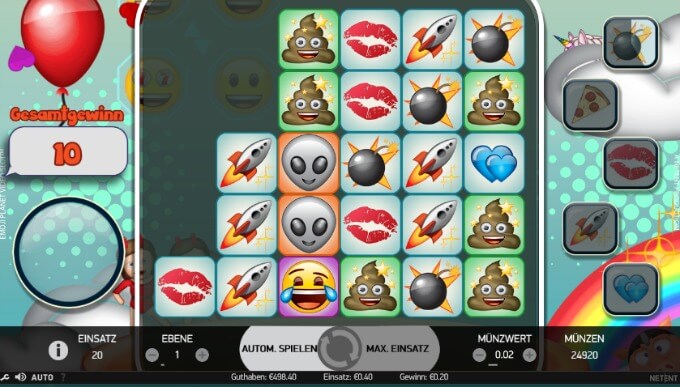 Emojiplanet Slot NetEnt