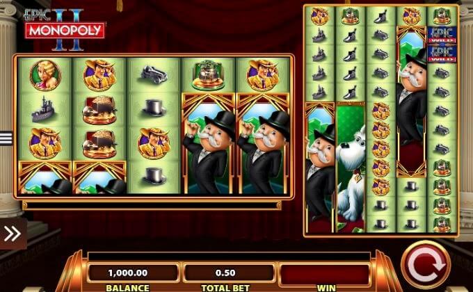 Epic Monopoly II WMS Slot