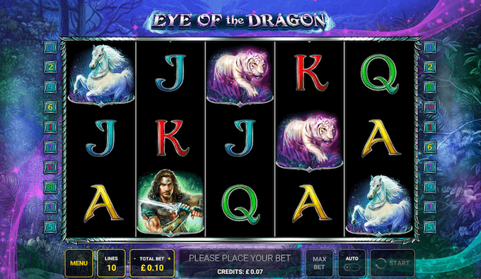 Eye of the Dragon Novomatic Slot