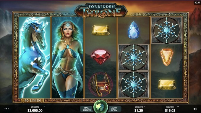 Forbidden Thrones Slot Microgaming