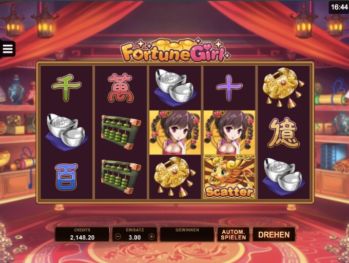 Fortune Girl Slot Microgaming