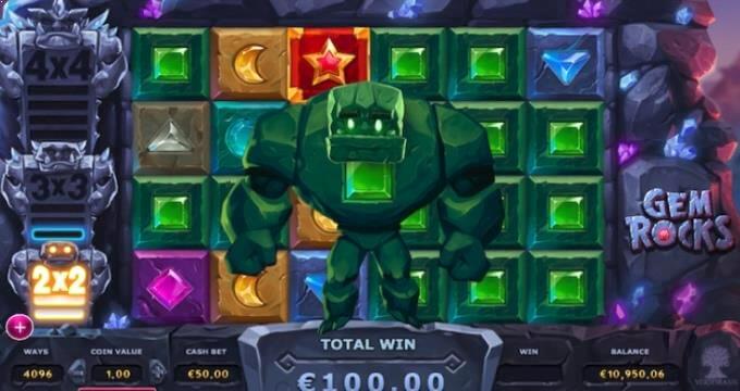 Gem Rocks Thunderkick Slot Bonus Feature