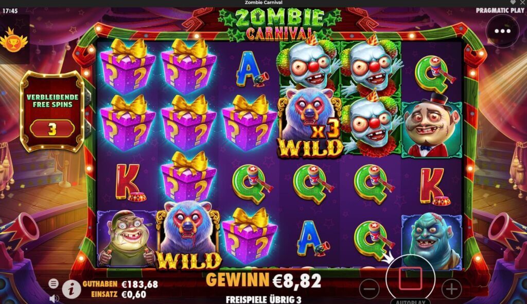 Zombie Carnival Bonus-Feature