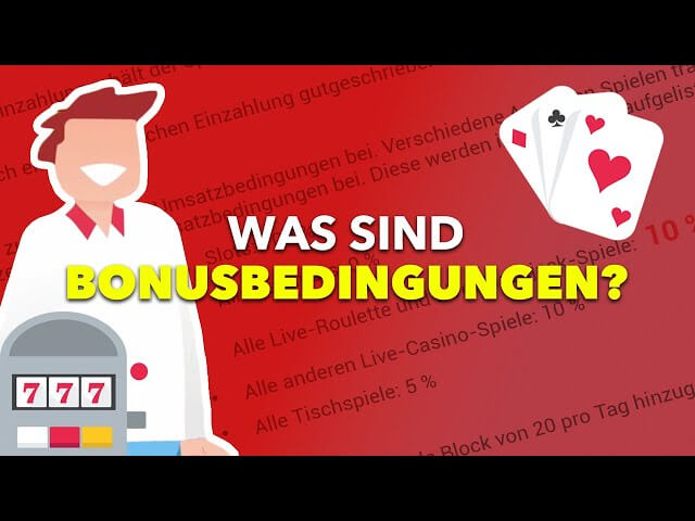 Die Bedingungen eines Bonus verstehen