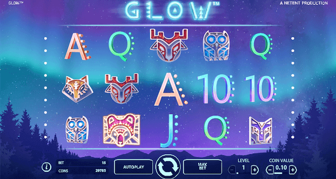 Glow NetEnt Slot