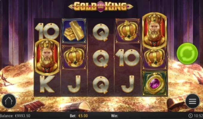 Gold King Play'n GO Slot