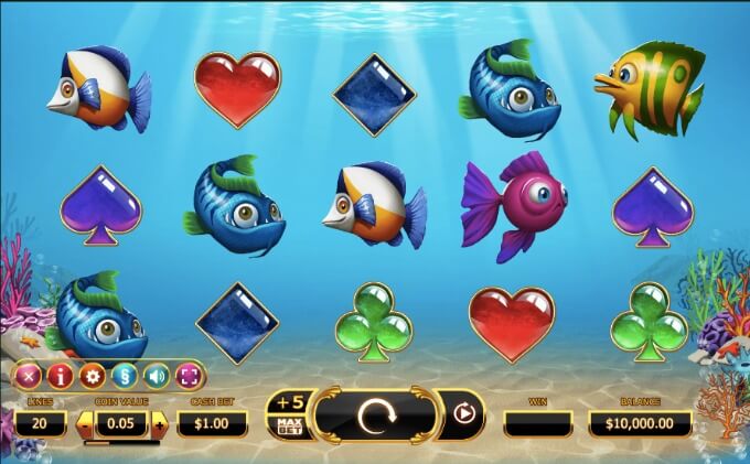 Golden Fish Tank Yggdrasil Slot