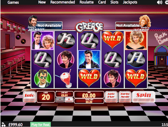 Grease Playtech Slot