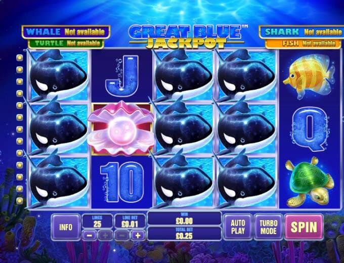 Great Blue Jackpot Slot