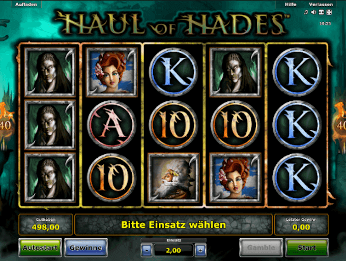 Haul of Hades Novomatic Slot