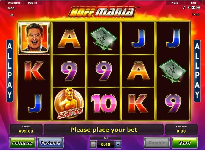 Hoffmania Novomatic Slot