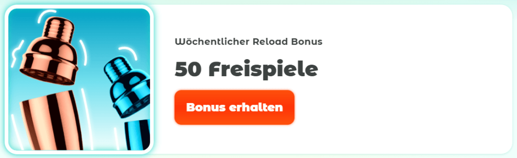 Reload mit 50 Freispielen